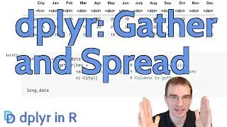 dplyr: собирать и распространять