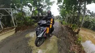 Menikmati keindahan pedesaan 😄 Bolak balik kampung bojong sempor