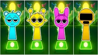 Incredibox Sprunki Tiles Hop EDM Rush  #003