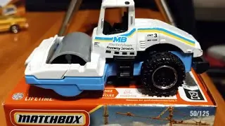 Matchbox-2025 - Дорожный каток #matchbox