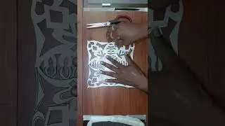 🌿 flower rangoli designs without dots and colours🌿 paper flower making easy at home🌿
