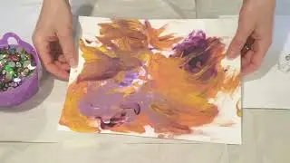 Drop-In Art @ Home | Hellen Keller Braille Painting | #withme