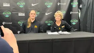 Iowa Women's Basketball Beats Fort Wayne - Sharon Goodman #caitlinclark #indianafever #iowahawkeyes