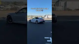 Porsche 911 Carrera S Cabriolet 2026 года в цвете &laquo;серый лед металлик&raquo; #porsche #porsche911 #cars