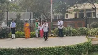 Manish at Republic Day 2019 @ IFIM College