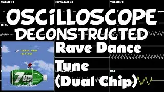 Cool Spot - Rave Dance Tune (Dual Chip) - Oscilloscope Deconstruction