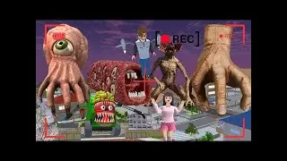 Full Compilation There's Horror Secret Place Monsters in The City 😱 SAKURA SCHOOL SIMULATOR