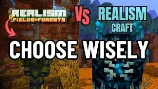 👉REALISM Craft VS REALISM Fields + Forest - Which one is better?