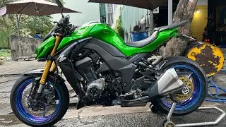 Z1000 date 2015 chính chủ xe đẹp đã bảo dưỡng tổng quát 158tr bao chạy nam bắc