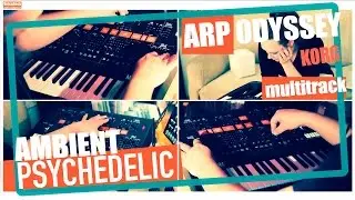 ARP ODYSSEY 2015 ambient psychedelic session multitrack musical 