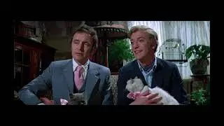 The Italian Job (1969) Charlie and camp Freddy recruit Professor Peach