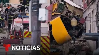 Al menos 15 muertos tras descarrilar un funicular en Portugal