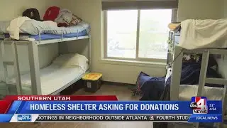 Homeless shelter asking for donations
