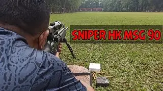 Tes Senjata SNIPER HK MSG 90‼️