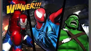 (Requested) ULTIMATE MARVEL VS. CAPCOM 3 Iron Man/Spider-Man/Hulk Playthrough