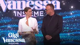 Gigi e Vanessa Insieme - Gigi D'Alessio e la lezione di conduzione di Vanessa Incontrada