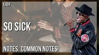 How to play So Sick by Ne Yo on Tin Whistle (Tutorial)