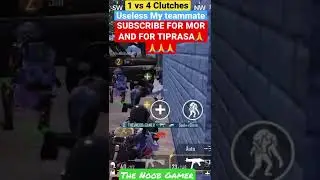 1V4 POWER OF IPHONE  BGMI ||KOKLAM GAMER|| Tiprasa