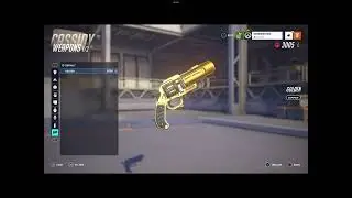 Buying Cassidy's Golden Gun.