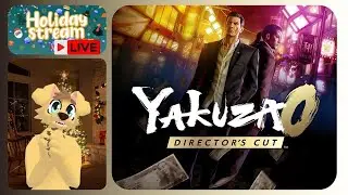 short remote stream - playing more yakuza 0 - furry vtuber