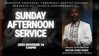 PETBC 31st Church Anniversary