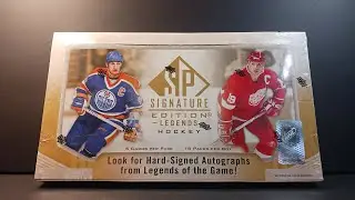 🥅 2020-21Upper Deck SP Signature Edition Legends Hockey 🏒 Hobby Box RIP w/ FUTURE WATCH LEGEND AUTO