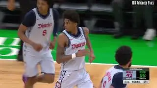 AJ Johnson 12 pts 4 ast vs Boston Celtics | 2025-04-06