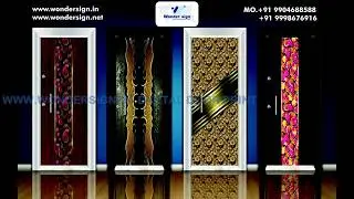 Wonder Sign -  Digital Paper Print, Door Paper Print, Laminate Door Print
