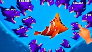 Fishdomdom Ads new trailer 28.5 update Gameplay   hungry fish video