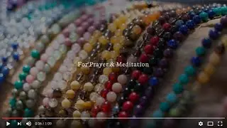 Beautiful Chakra Healing Mala Beads Made With Real Crystals