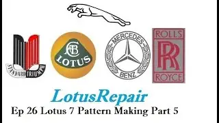 1977 Lotus S4 7 Restoration Ep 26 - Part 5 of Fiberglass Pattern Making