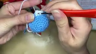 Penguin #7 | Second Row of Color Change (R7) | Beginner Crochet Tutorial
