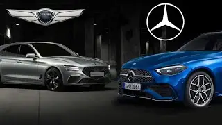 GENESIS G70 vs. MERCEDES BENZ C CLASS - VISUAL COMPARISON