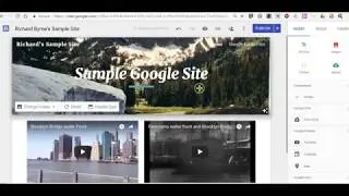 How to add a discussion element to a Google Site