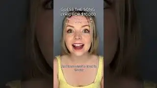 GUESS THE SONG LYRIC | Part 1 #shorts