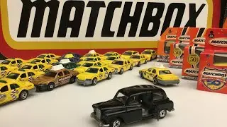 Matchbox Collection Taxis, Taxis and more Taxis