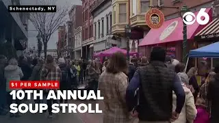 Cozy up with a bowl of soup at Schenectady's 10th annual Soup Stroll