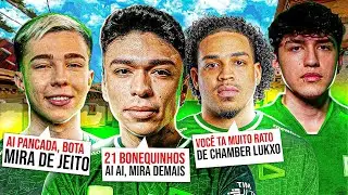 LUKXO, PANCADA e DARKER fizeram os INIMIGOS TEMER A LOUD NESSA PARTIDA! LOUD EST&Aacute; INSANA de MIRA!