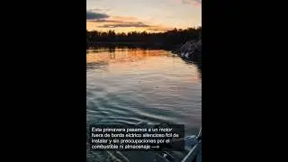 🌍 Changed to an electric outboard motor &ndash; quiet and carefree boating 👇