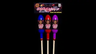 GT007 COBRA 1.3G ROCKETS 3-pack by Golden Tiger Fireworks