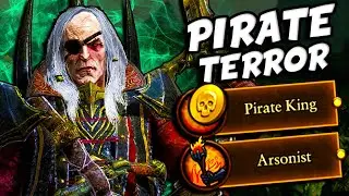 Spreading Pirate Terror Across Lustria as Luthor Harkon in Total Warhammer 3!