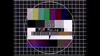 ZDF 24.11.1990 Heute Sendeschlu&szlig; Testbild