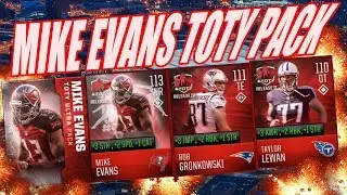 MIKE EVANS TOTY ULTRA PACK | ALL THE TOTY PACKS | MADDEN MOBILE 18