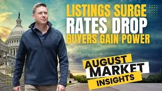 DMV Housing Market Update &ndash; August 2025 | Listings Surge, Rates Drop & Buyers Gain Power
