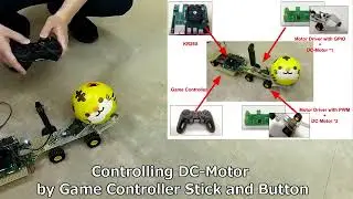 Ball-catching operation with the KR260 robot car