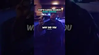 Cop&rsquo;s ILLEGAL Search Goes Wrong 🤯