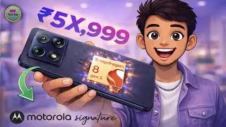 Motorola Signature 🔥 Ultra Flagship Beast | 8 Gen 5, 165Hz AMOLED, 50MP Cameras 😱