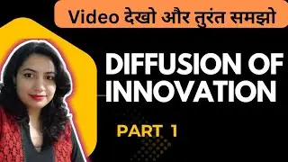 Diffusion of Innovation Part 1 | Meaning, Stages &Types/category of Adopters | Marketing Management
