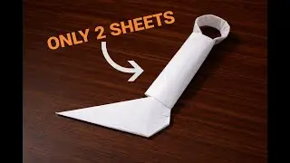 How to make a KARAMBIT origami DIY