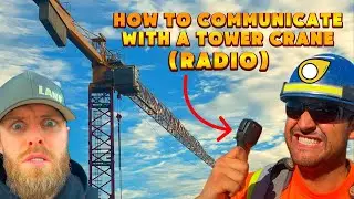 Как связаться с башенным краном по радио: Урок 1